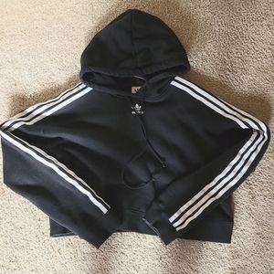 Adidas crop hoodie